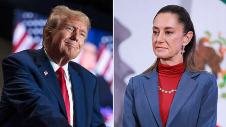 Trump opina sobre la violencia en la Ciudad de México y Sheinbaum lo desmiente