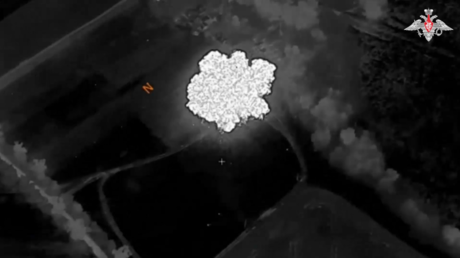 VIDEO: Misil balístico ruso Iskander-M destruye un lanzamisiles HIMARS