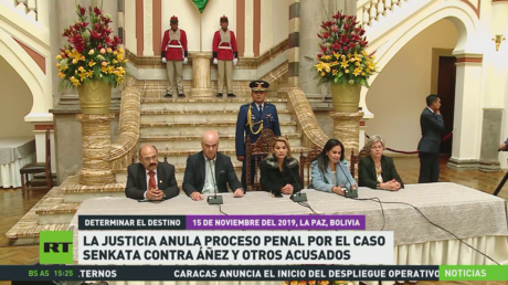 Justicia boliviana anula proceso penal por el caso Senkata contra Áñez y otros acusados