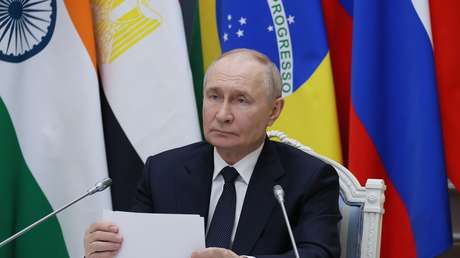 Putin: China y Rusia ven en los BRICS el potencial de un mecanismo central de la arquitectura mundial