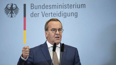 Ministro de Defensa de Alemania arremete contra Von der Leyen por sus anuncios de desplegar tropas en Ucrania