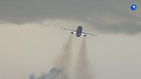 VIDEO DEL PRIMER VUELO de un SJ-100 fabricado en serie con elementos totalmente rusos