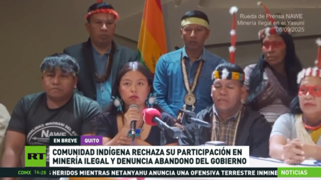 Comunidad indígena rechaza participación en minería ilegal en Ecuador