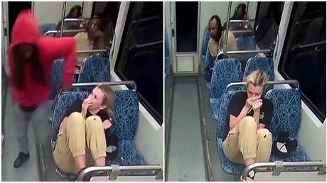 Mirada de horror: Nuevas imágenes del brutal asesinato de una ucraniana en EE.UU. (VIDEO)