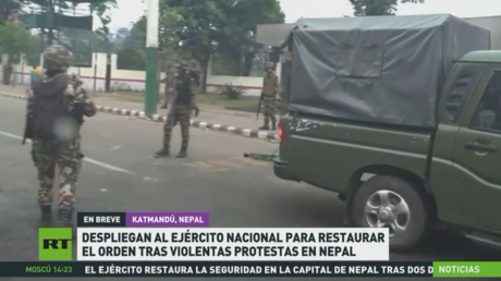 Despliegan al Ejército para restaurar el orden tras violentas protestas en Nepal