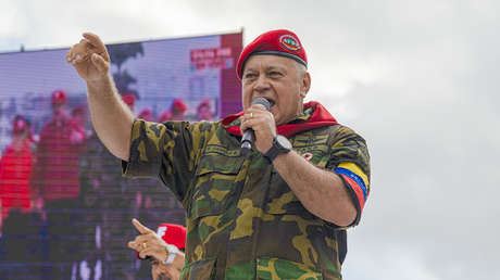 Diosdado Cabello: "Los venezolanos no tenemos miedo"