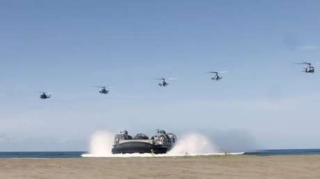 VIDEO: Marines de EE.UU. simulan asalto anfibio en medio de agresiones en el Caribe