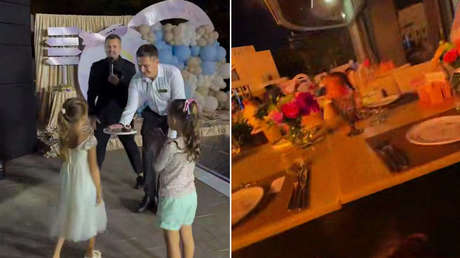 FUERTES IMÁGENES del ataque con drones ucranianos a un cumpleaños infantil en Crimea