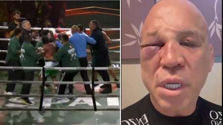 Leyenda de la MMA termina noqueado y con fracturas en trifulca al final de una pelea (VIDEO BRUTAL)