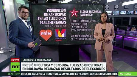 Presión política y censura: fuerzas opositoras en Moldavia rechazan resultados de elecciones