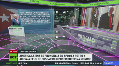 Países de América Latina se pronuncian en apoyo a Petro y acusan a EE.UU. de buscar reimponer la Doctrina Monroe