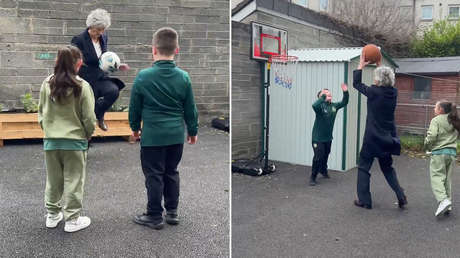 Dominio en las urnas y en la cancha: presidenta electa de un país muestra sus habilidades (VIDEO)