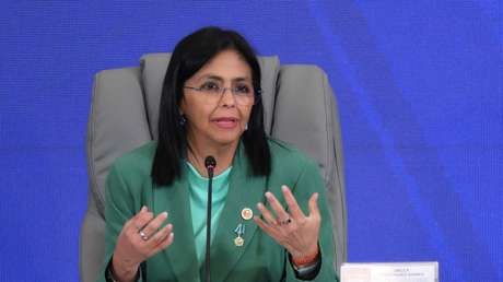 Delcy Rodríguez sobre agresiones de EE.UU. contra Venezuela: "Están en curso atentados de falsa bandera"