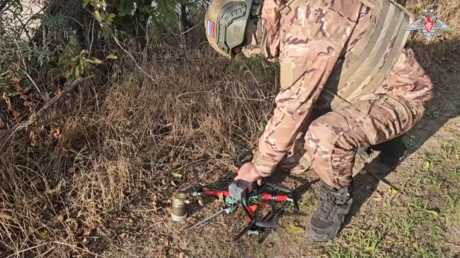 VIDEO: Drones rusos eliminan objetivos enemigos tanto en aire y en tierra