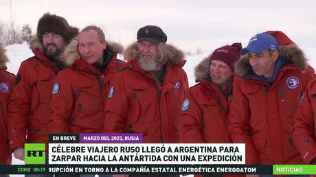 Célebre viajero ruso llegó a Argentina para zarpar hacia la Antártida