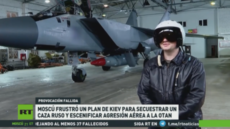Moscú frustró un plan de Kiev para secuestrar un caza ruso y escenificar agresión aérea a la OTAN