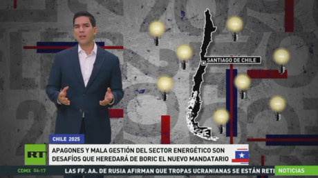 Apagones y mala gestión del sector energético son desafíos que heredará el nuevo mandatario chileno de Boric