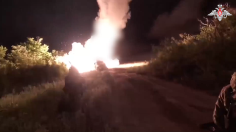 VIDEO: 'Fuego infernal' ruso destruye posiciones ucranianas