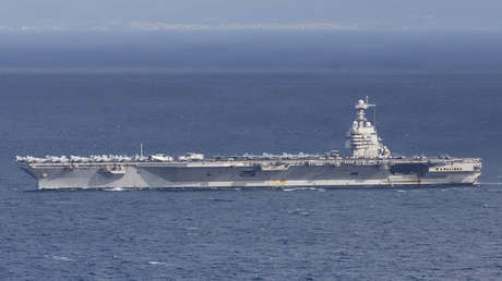 El portaviones más grande del mundo entra en el mar Caribe