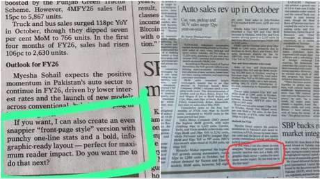 Un periódico publica por error un artículo con una sugerencia de ChatGPT