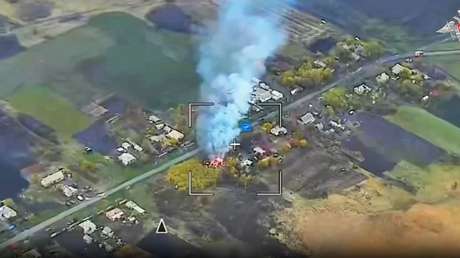 VIDEO: Ejército ruso destruye con drones múltiples equipos y posiciones de Ucrania