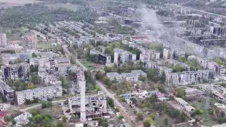 El Ejército ruso libera la ciudad clave de Krasnoarmeisk