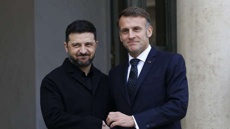 "¿Dar lecciones a Ucrania?": Macron responde a una pregunta incómoda sobre corrupción