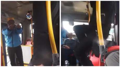 VIDEO: Mujer deja atónito a presunto agresor con una patada voladora