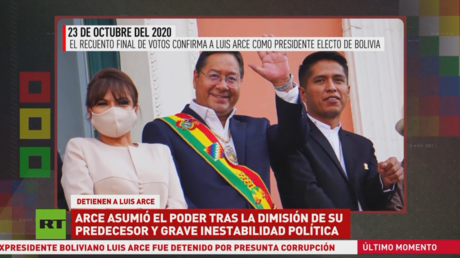 Arce asumió el poder tras la dimisión de su predecesor y la grave inestabilidad política en Bolivia