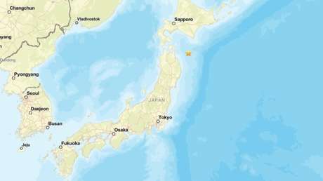Amenaza de tsunami tras un potente sismo en Japón
