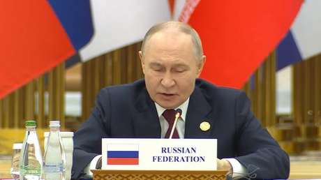 Putin interviene en un foro internacional en Turkmenistán
