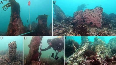 Una estructura monumental de 7.000 años se erige bajo el mar en Francia