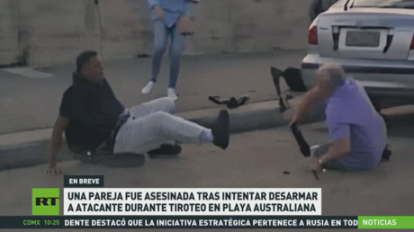 Una pareja fue asesinada tras intentar desarmar al atacante durante tiroteo en playa australiana
