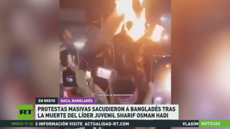 Protestas masivas sacuden Bangladés tras la muerte del líder juvenil Sharif Osman Hadi