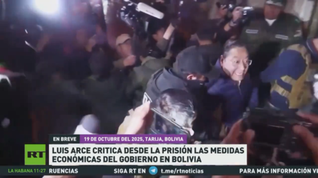Luis Arce critica desde la prisión las medidas económicas del Gobierno en Bolivia