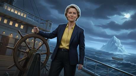 "Dejemos que se hunda": Politólogo compara la burocracia de von der Leyen con el Titanic