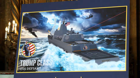 Trump desvela el nombre del primer acorazado estadounidense de nueva clase
