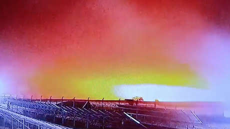 VIDEO del momento en que colisiona contra la tierra el avión con el jefe del Estado Mayor libio