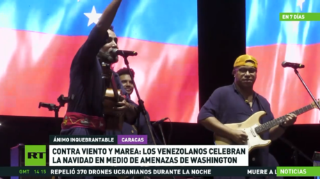 Contra viento y marea: los venezolanos celebran la navidad en medio de amenazas de EE.UU.