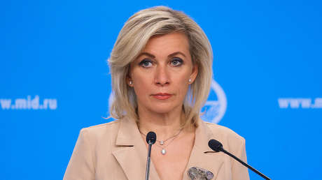 "Odio neonazi": Zajárova denuncia el "carácter bestial" de la masacre de Kiev contra civiles en la provincia de Jersón