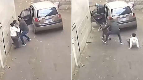 VIDEO: Pequeño héroe salva a su sobrino de ser secuestrado