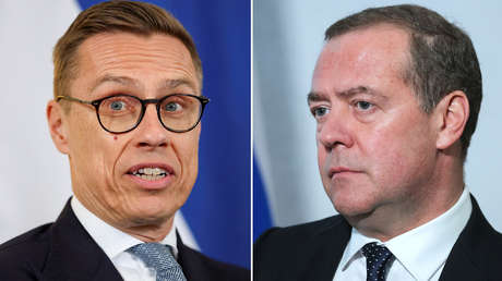 "Finlandia ya paga por su vil rusofobia": Medvédev responde a Stubb