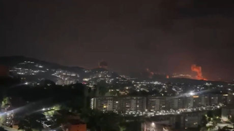 Fuertes explosiones en Caracas (VIDEOS)