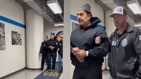 Imágenes de Maduro en la oficina de la DEA