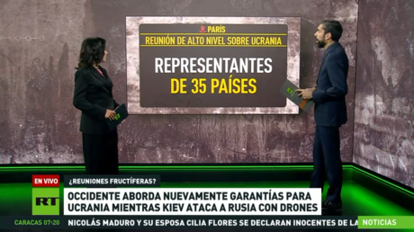 Occidente aborda nuevamente garantías para Ucrania mientras Kiev ataca a Rusia con drones