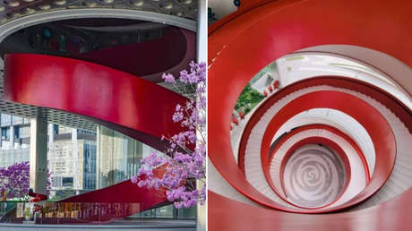 VIDEO: La escalera china que desafía las normas y conquista los récords mundiales