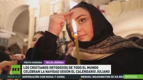 Los cristianos ortodoxos de todo el mundo celebran la Navidad según el calendario juliano