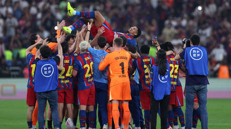 El F.C. Barcelona se corona campeón de la Supercopa de España