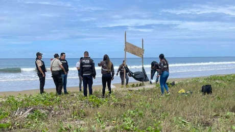 Hallan cabezas de cinco desaparecidos expuestas en una playa de Ecuador