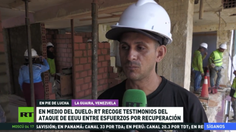 La solidaridad entre venezolanos ayuda a superar secuelas de bombardeos de EE.UU.